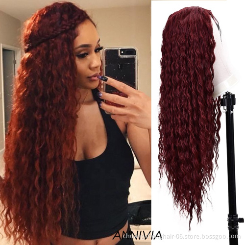 Woman Hair Wig supplier pixie colored free part premium fringe with baby hair short wigs for black women non lace synthetic wig